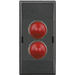 HS4268ST Axolute Двойной разъем для оптико-волоконной линии, кабельный разъем SТ – дуплекс Bticino