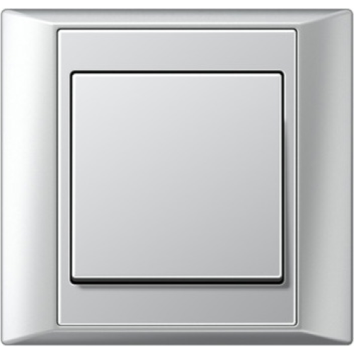 AP581AL Рамка A Plus Алюминий 1-постовая Jung