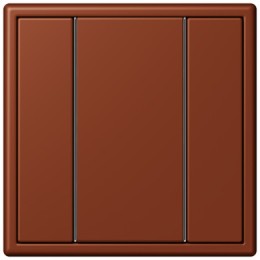 LC501TSA4320D Les Couleurs® Le Corbusier KNX кнопочный модуль F 50 с одной парой кнопок terre sienne brulee 59 Jung