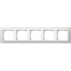 0215334 Рамка Event Белый 5-постовая Gira