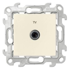 2450476-031 ТВ розетка оконечная, сл кость Simon 24 2450476-031 ТВ розетка оконечная, сл кость Simon 24