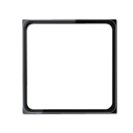 LS981ZSW Рамка промежуточная LS 990 Черный 1-постовая Jung