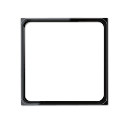 LS981ZSW Рамка промежуточная LS 990 Черный 1-постовая Jung