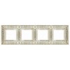 FD01414PB Рамка Granada Bright Patina 4-постовая Fede