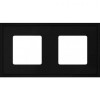 FD01602BK Рамка New Marco Черный 2-постовая Fede