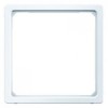 11096079 Переходная рамка для центральной панели 50 x 50 мм цвет: полярная белизна, с эффектом бархата, Q.1 Berker