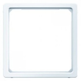 11096079 Переходная рамка для центральной панели 50 x 50 мм цвет: полярная белизна, с эффектом бархата, Q.1 Berker