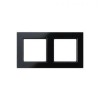 AC582SW Рамка A Creation Черный 2-постовая Jung