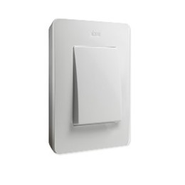 8200610-030 Рамка декоративная, 1 пост, Simon 82 Detail Original, белый-серый