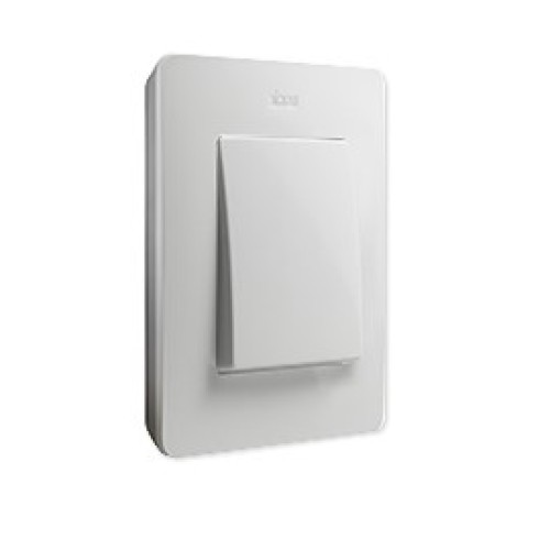 8200610-030 Рамка декоративная, 1 пост, Simon 82 Detail Original, белый-серый