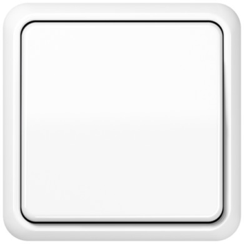 CD581WUWW Рамка CD Ударопрочная Белый 1-постовая Jung