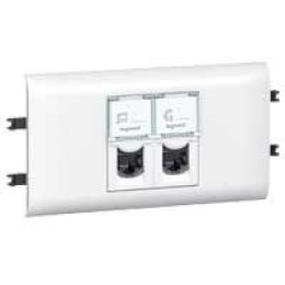 078663 Р.DLP Кр.65 2XRJ45 Кат.6 UTP Legrand