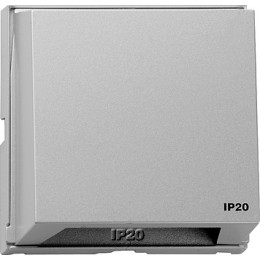 116365 Накладка съемная Алюминий Gira TX44