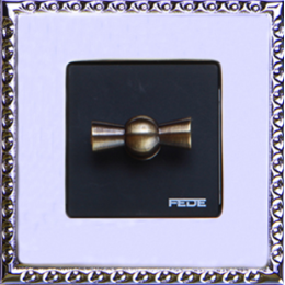 FD01211CB Рамка Toledo Хром 1-постовая Fede