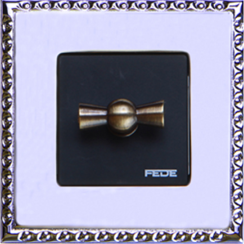 FD01211CB Рамка Toledo Хром 1-постовая Fede