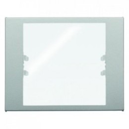 12487004 Крышка для светодиодной подсветки для ориентирования и светодиодной сигнальной подсветки цвет: стальной, лак K.5 Berker