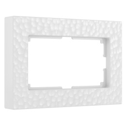 W0082401 Рамка для двойной розетки (белый)  Hammer Werkel a052533