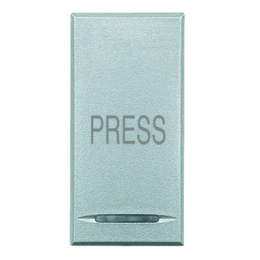 HC4055P Axolute Кнопка 1Р (NO) 10 АX 250 В~ с символом «PRESS» Bticino
