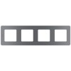 Рамка - 4 поста Дымчатый Legrand INSPIRIA 673967