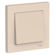 ATN000212 Atlasdesign 1-клавишный Выключатель, сх.1, 10АХ, в сборе, Бежевый Schneider Electric ATN000212 Atlasdesign 1-клавишный Выключатель, сх.1, 10АХ, в сборе, Бежевый Schneider Electric