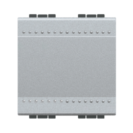 NT4001M2A LivingLight Выключатель с автоматическими клеммами, размер 2 модуля Bticino