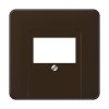 CD569TBR CD 500/CD plus Коричневый Крышка для ТАЕ-розетки, моно/стерео-аудиорозетки Jung
