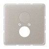 CD562PT Крышка для 2-х гнезд платина Jung
