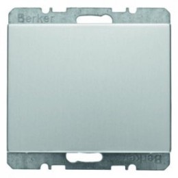 10457003 Заглушка с центральной панелью цвет: алюминий K.5 Berker