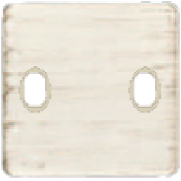 FD04321BD-A Монтаж. плата для выключателя тумблерного типа с 2 коннекторами, цвет white decape+ беж. FEDE