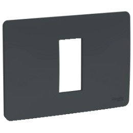 NU210154 Рамка Unica Modular Антрацит 1-постовая Schneider Electric