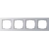 021425 Рамка E2 Алюминий 4-постовая Gira