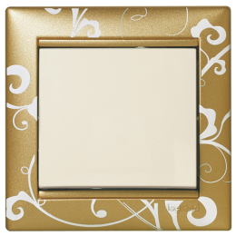 770020 Рамка Valena Золото 1-постовая Legrand