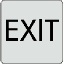 FD28609-A Наклейки для индикаторов, цвет Алюминий FEDE