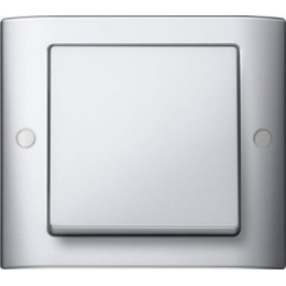 MTN401160 Рамка с винт. креп. Aquadesign Алюминий 1-постовая Merten