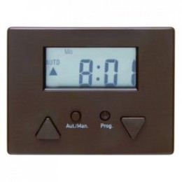17620001 Таймер RolloTec "Easy" с дисплеем цвет: коричневый, с блеском Arsys Berker