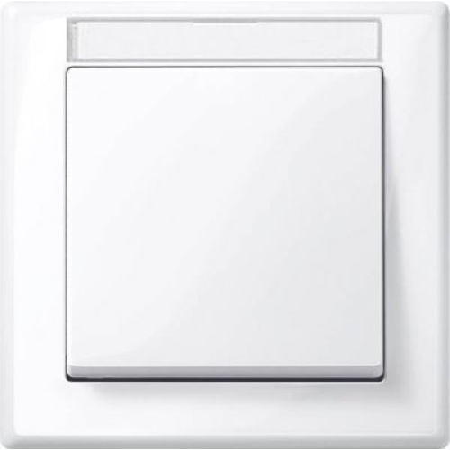 MTN470125 Рамка с полем для надписи M-Smart Активный белый 1-постовая Merten