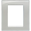 LNA4826KG Рамка LivingLight Квадрат Серое небо 3+3 модуля Bticino