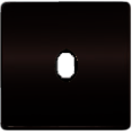 FD04320GR-M Монтаж. плата для выключателя тумблерного типа с 1 коннектором, цвет graphite +чер. FEDE