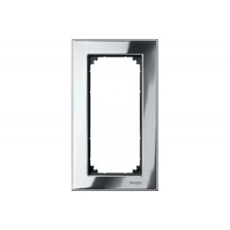 MTN403839 Рамка M-Elegance Хром 2-постовая Merten