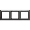EP483AN Рамка ECO Profi Антрацит 3-постовая гор/верт. Jung