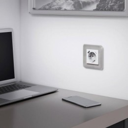 W0012417 Рамка на 1 пост (дымчатый) Elite Werkel a057874