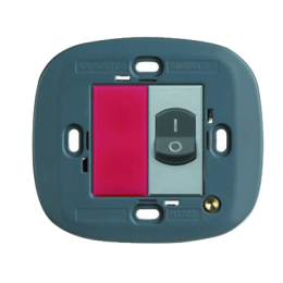 HC4011S Axolute выключатель с неон. рамкой Bticino