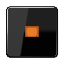 CD590KOSW CD 500/CD plus Черный Клавиша 1-я с/п с оранжевой линзой   Jung