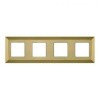 FD01254OB Рамка Barcelona Bright Gold 4-постовая Fede