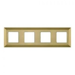 FD01254OB Рамка Barcelona Bright Gold 4-постовая Fede