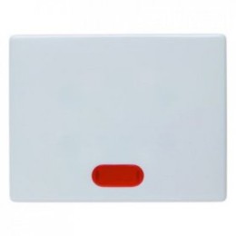 14150069 Клавиша в комплекте с 5 линзами цвет: полярная белизна, с блеском Arsys Berker