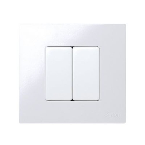 2700610-030 Рамка базовая, 1 пост, 85х91мм, (+суппорт), Simon 27 Play, белый