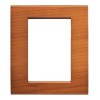 LNA4826LCA Рамка LivingLight Квадрат Американская вишня 3+3 модуля Bticino