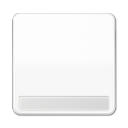 CD590NAWW CD 500/CD plus Белый Клавиша 1-я с полем для надписи Jung