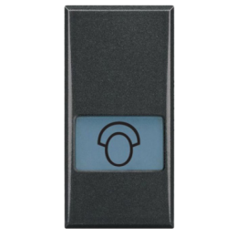 HS4921LQ Axolute Клавиши с подсвечиваемыми символами для выключатель в дизайне AXIAL - 1 модуль, Медсестра Bticino